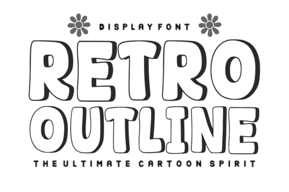 Download Retro Outline - Line Collection