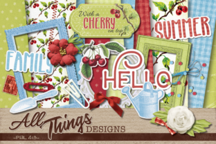 Download Cherry on Top Digital Scrapbook Kit - Digital scrapbook Collection