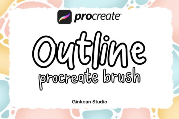 Download Outline Procreate Brush Set, Outline - Procreate brush Collection