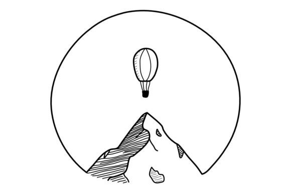 Download Mountain Scape Procreate Brush Stamp - Procreate brush Collection