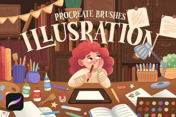 Download ILLUSTRATION BRUSHES 2: PROCREATE BRUSHES - Procreate brush Collection