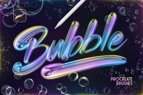 Download Bubbles Procreate Brushes - Procreate brush Collection