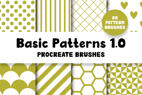 Download Basic Patterns 1.0 Procreate Brushes - Procreate brush Collection