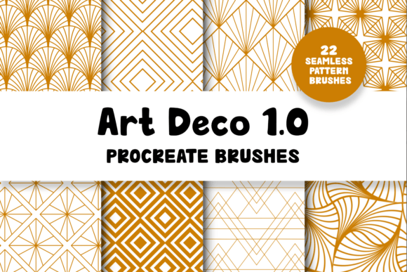 Download Art Deco 1.0 Procreate Brushes - Procreate brush Collection