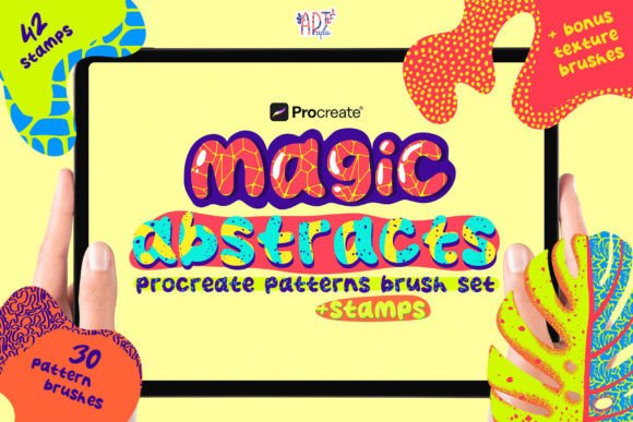 Download Magic Abstracts | Procreate Brushes - Procreate brush Collection