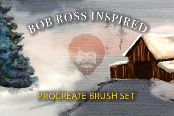 Download Bob Ross Inspired Procreate Brushes - Procreate brush Collection