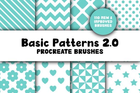 Download Basic Patterns 2.0 Procreate Brushes - Procreate brush Collection