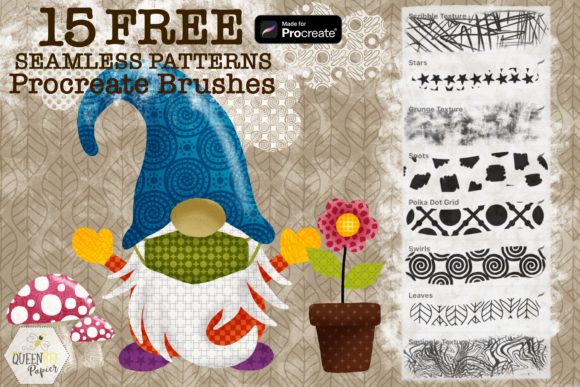 Download Free Procreate Brushes Seamless Patterns - Procreate brush Collection