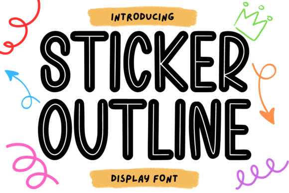 Download Sticker Outline - Line Collection