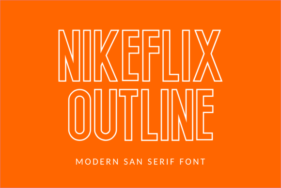 Download Nikeflix Outline - Line Collection