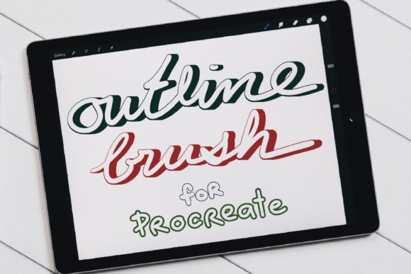 Download Outline Brushes for Procreate - Line Collection