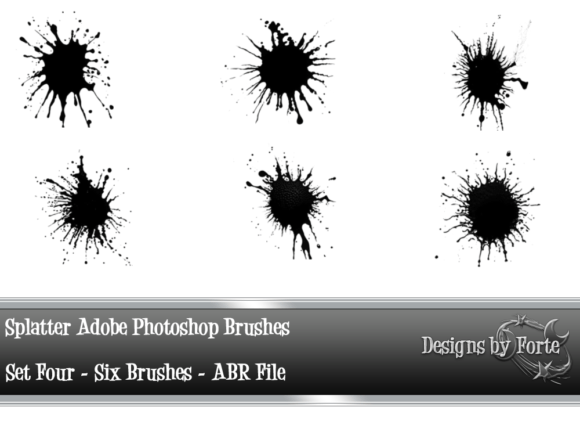 Download Adobe Photoshop Abstract Brushes Set 4 - Abstract Collection