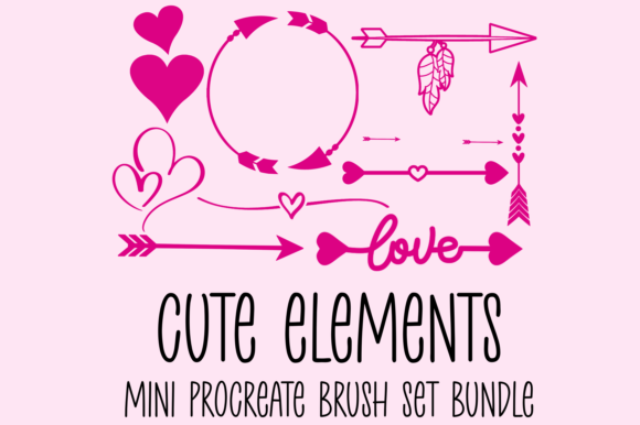 Download Mini Elements Procreate Brush Bundle - Procreate brush Collection