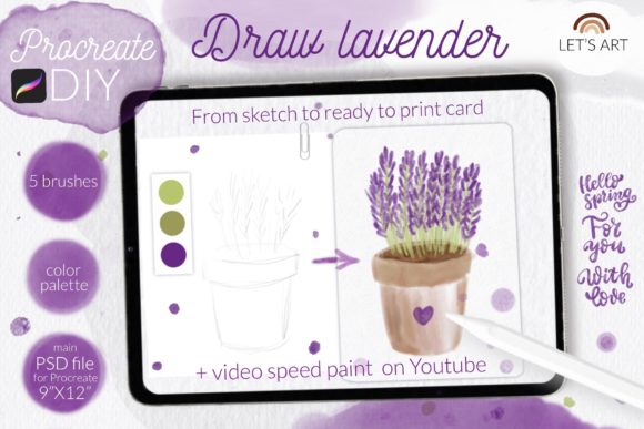 Download Procreate DIY. Watercolor Procreate Kit. - Watercolor procreate Collection