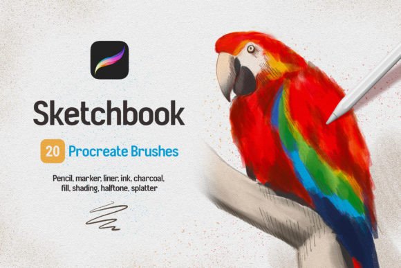 Download Sketchbook Procreate Brushes - Procreate brush Collection