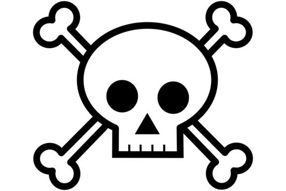 Download Skull N Crossbones Procreate Brush Stamp - Procreate brush Collection
