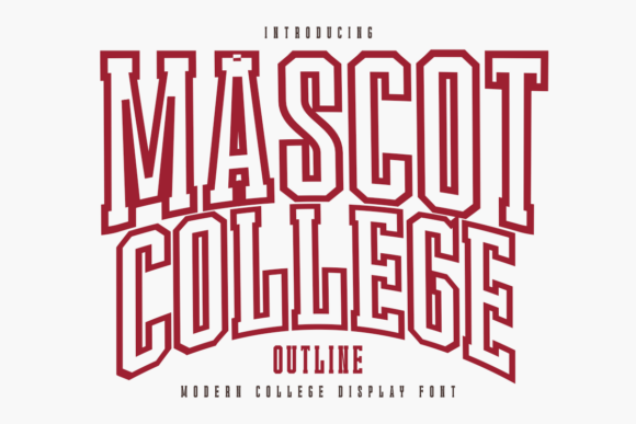 Download Mascot College Outline - Line Collection