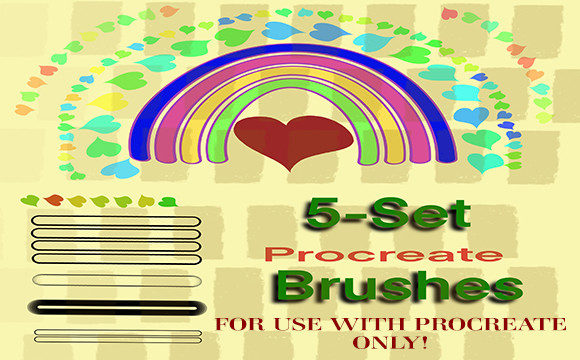 Download Outline Brushes for Procreate Only - Line Collection