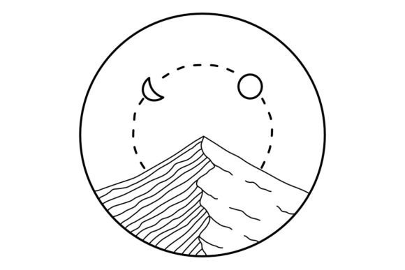 Download Mountain Sky Procreate Brush Stamp - Procreate brush Collection