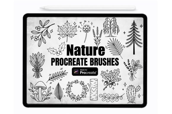 Download Nature Procreate Brushes | Stamps - Procreate brush Collection